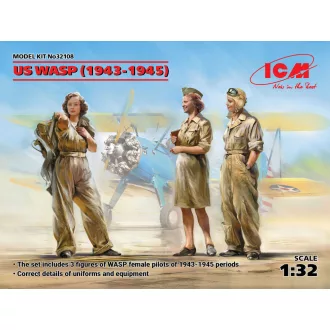 ICM US WASP (1943-1945) (3 figures) 1:32 figura készlet