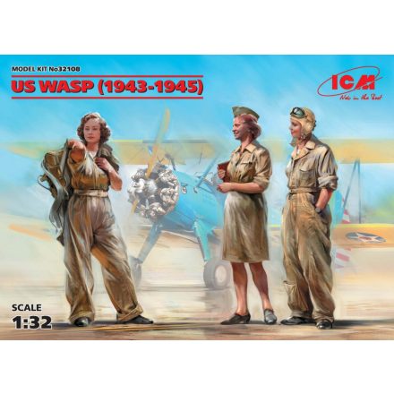 ICM US WASP (1943-1945) (3 figures) makett