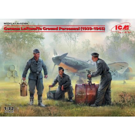 ICM German Luftwaffe Ground Personnel (1939-1945) makett