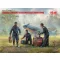 ICM German Luftwaffe Ground Personnel(1939-1945)(3 figures) 1:32 figura készlet