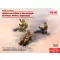 ICM WWII Axis Pilots in the cockpit (German, Italian, Japanese) (100% new molds) 1:32 figura készlet