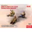 ICM WWII Axis Pilots in the cockpit (German, Italian, Japanese) (100% new molds) 1:32 figura készlet