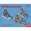 ICM WWII Allies Pilots in the cockpit (British,Amarican,Soviet)(100%new molds) 1:32 figura készlet