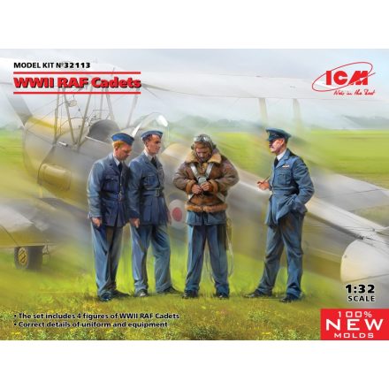 ICM WWII RAF Cadets makett