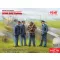 ICM WWII RAF Cadets (100% new molds) 1:32 figura készlet