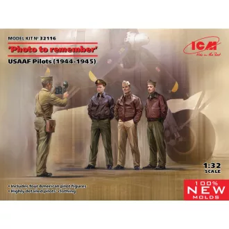   ICM 'Photo to remember', USAAF Pilots (1944-1945) 1:32 figura készlet