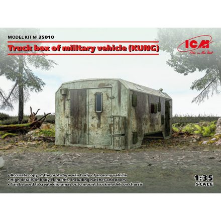 ICM Truck box of military vehicle (KUNG)