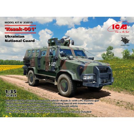 ICM Kozak-001 - Ukrainian National Guard (early Kozak-2) makett
