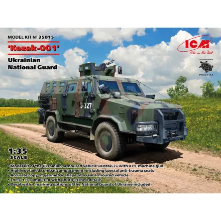 ICM Kozak-001 - Ukrainian National Guard (early Kozak-2) makett