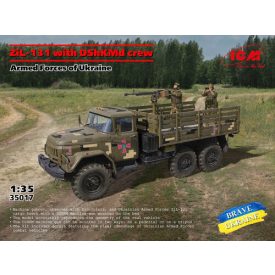   ICM ZiL-131 with DShKMd Crew - Armed Forces of Ukraine makett