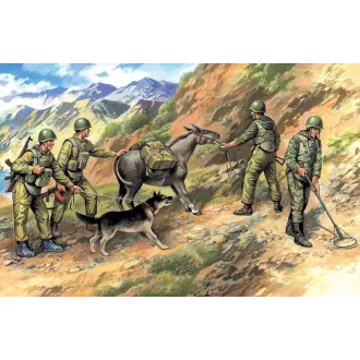   ICM Sowjetische Pioniere Afghanistan 1979-1988 1:35 figura készlet