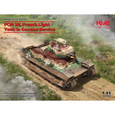 ICM FCM 36  French Light Tank in German Service makett