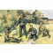 ICM Russische Panzer Besatzung 1943-1945 1:35 harcjármű makett