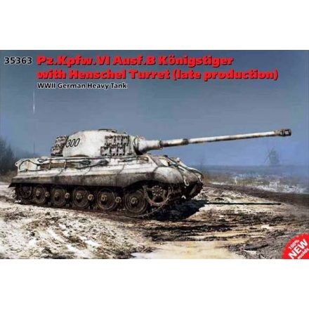ICM Pz.Kpfw.VI Ausf.B King Tiger w/Henschel turret Late makett