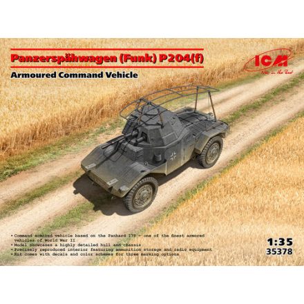ICM Panzerspähwagen (Funk) P204(f) - Armoured Command Vehicle makett