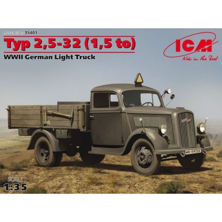 ICM Typ 2,5-32 (1,5 to) German Light Truck makett