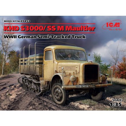 ICM KHD S3000/SS M Maultier makett