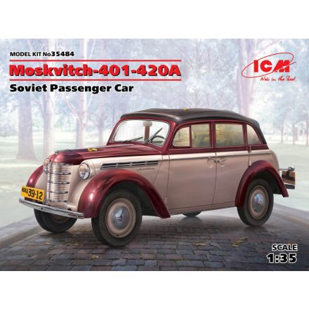 ICM Moskvitch-401-420A,Soviet Passenger Car makett