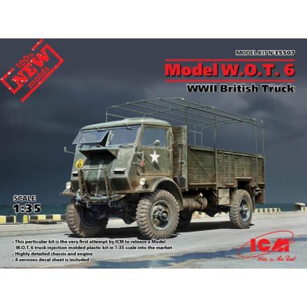 ICM Model W.O.T.6,WWII British Truck makett