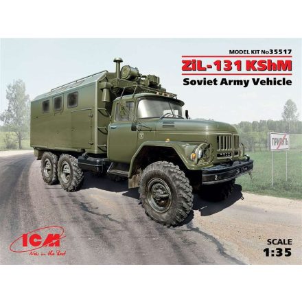 ICM ZiL-131 KShM Soviet Army Vehicle makett