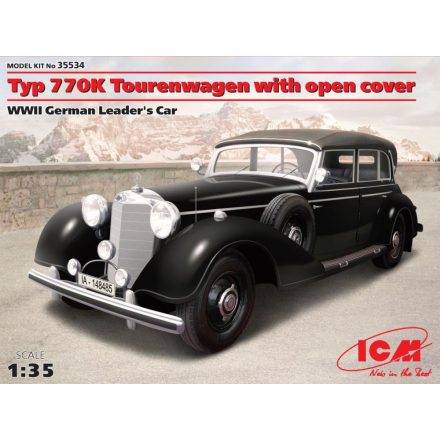 ICM Typ 770K Tourenwagen with open cover makett