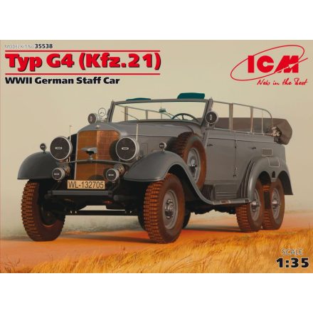 ICM Typ G4 (Kfz.21) German Staff Car makett