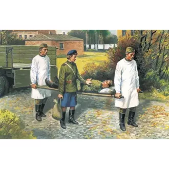 ICM Sowjetische Sanitäter 1943-45 1:35 figura készlet