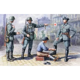 ICM Deutsche Patrouille 1939-42 1:35 figura készlet