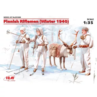 ICM Finnish Riflemen 1940 1:35 figura készlet