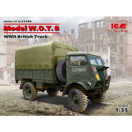ICM Model W.O.T.8, WWII British Truck makett