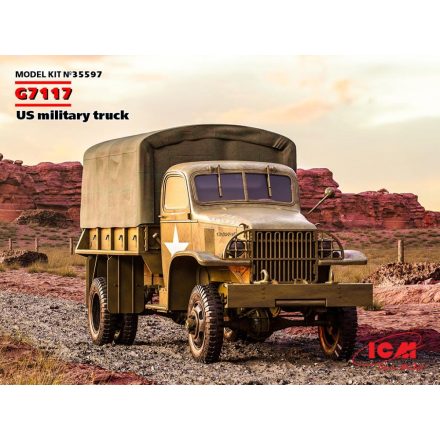 ICM G7117, US military truck makett