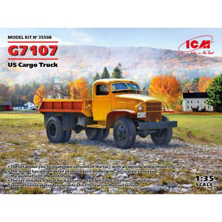 ICM G7107, US Cargo Truck makett
