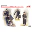 ICM German Armoured Vehicle Crew 1941-1942 4 figures and cat 1:35 harcjármű makett