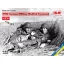 ICM WWII German Military Medical Personnel (100% new molds) 1:35 figura készlet