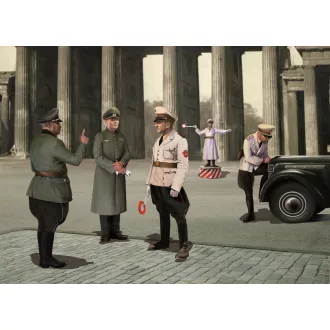 ICM WWII German Road Police (5 figures) 1:35 figura készlet
