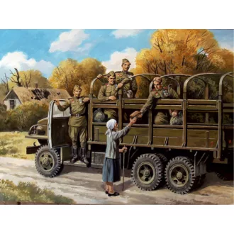   ICM Soviet Motorized Infantry (1943-1945) 1:35 figura készlet