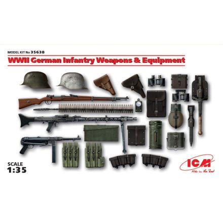 ICM WWII German Infantry Weapons & Equipment