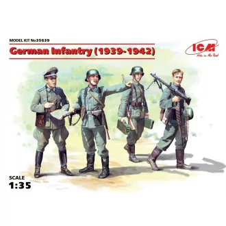 ICM German Infantry 1939-1942 1:35 figura készlet