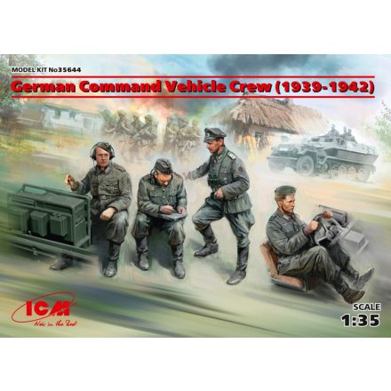 ICM German Command Vehicle Crew 1939-1942