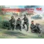 ICM German Command Vehicle Crew (1939-1942) (4 figures) 1:35 figura készlet