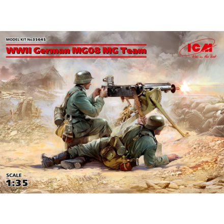 ICM WWII German MG08 MG Team