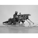 ICM WWII German MG08 MG Team (2 figures) 1:35 figura készlet