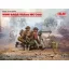 ICM WWII British Vickers MG Crew(Vickers MG & 2 figures) 1:35 figura készlet