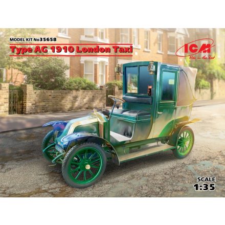 ICM Type AG 1910 London Taxi makett