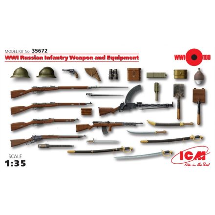 ICM Russian Infantry Weapon and Equipment