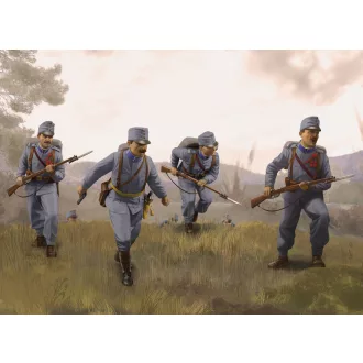 ICM Austro-Hungarian Infantry 1914 1:35 figura készlet