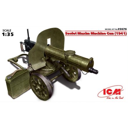ICM Soviet Maxim Machine Gun (1941) makett