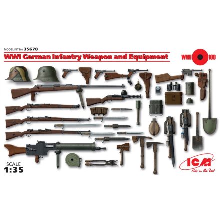 ICM German Infantry Weapon and Equipment