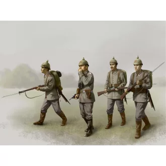 ICM German Infantry 1914 1:35 figura készlet