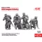ICM WWI Belgian Infantry (100% new molds) 1:35 figura készlet